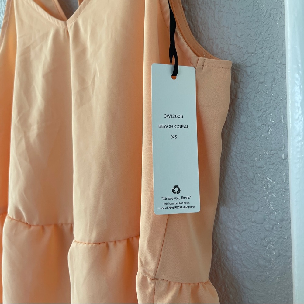 Olive & Oak beach coral Camisole top xs - Picture 3 of 4
